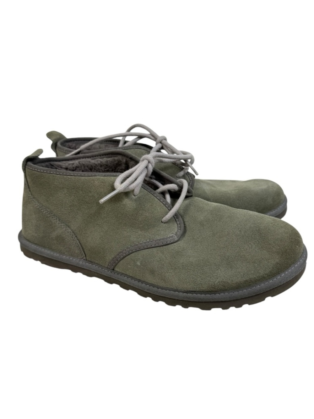 UGG Australia Men's Maksim Chukka Suede Ankle Boots Gray Sz 10